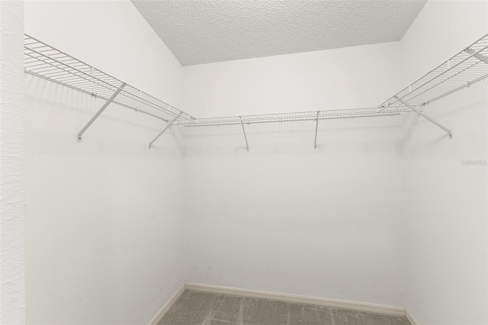 Primary walk-in closet