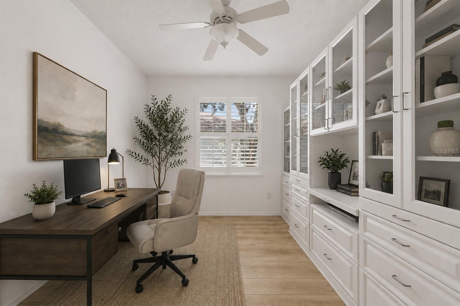 Office - Virtually Staged
