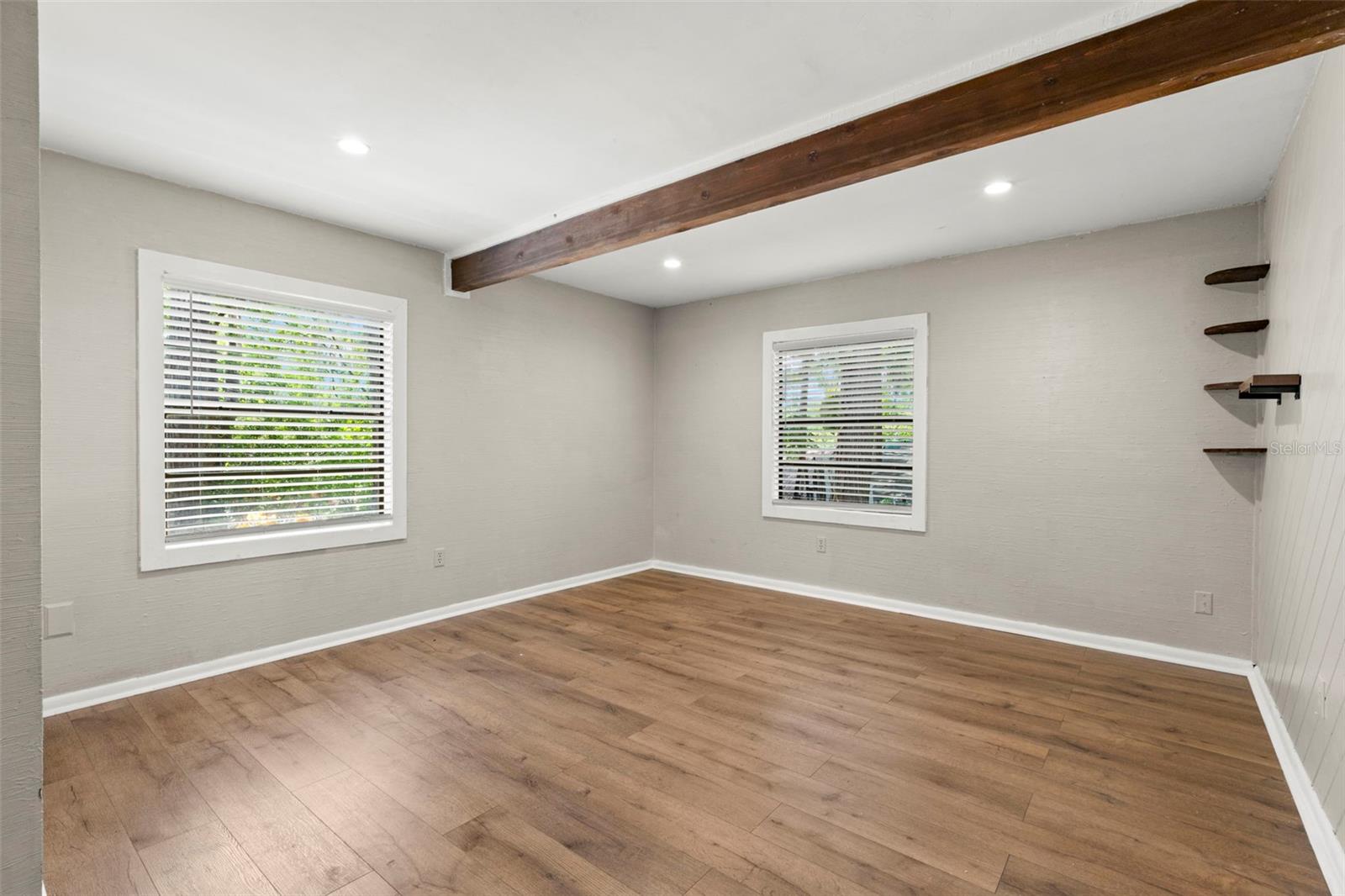 Living room/bonus space