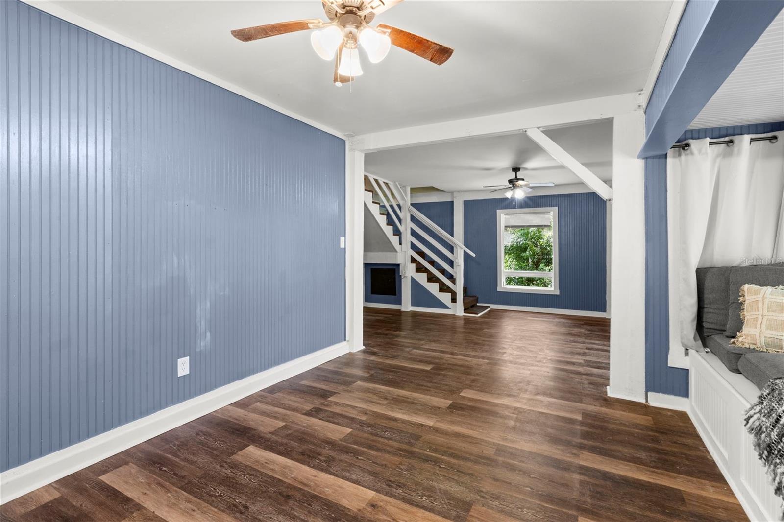 First floor bonus family room/game room