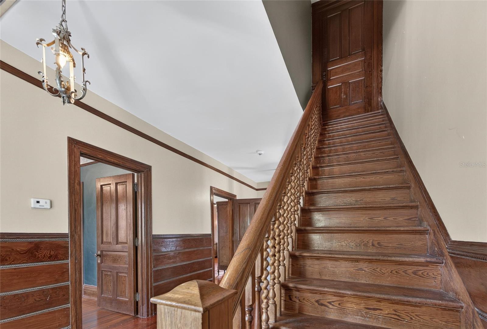 Stairway to 3 Story Attic