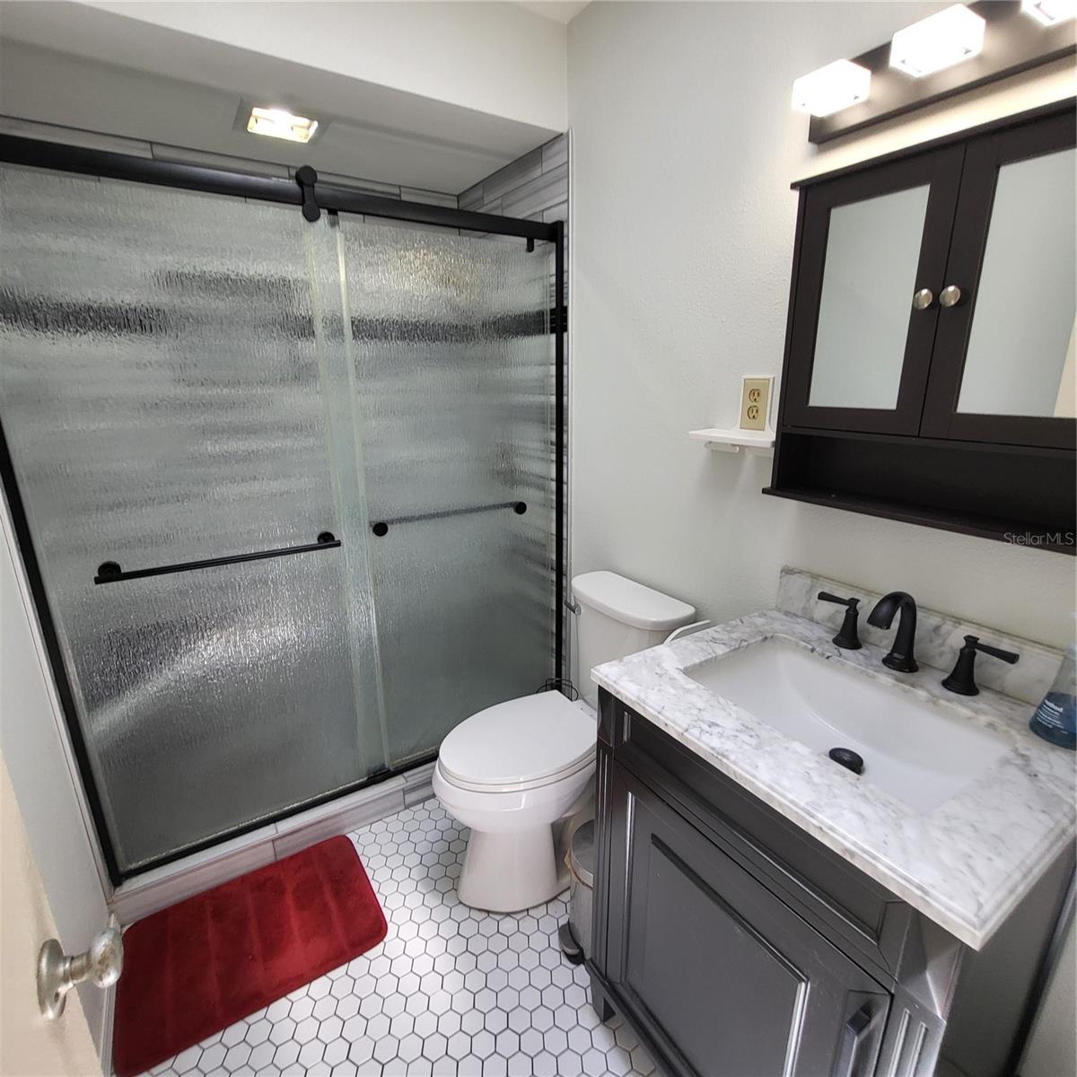 Primary bathroom has been updated and upgraded!