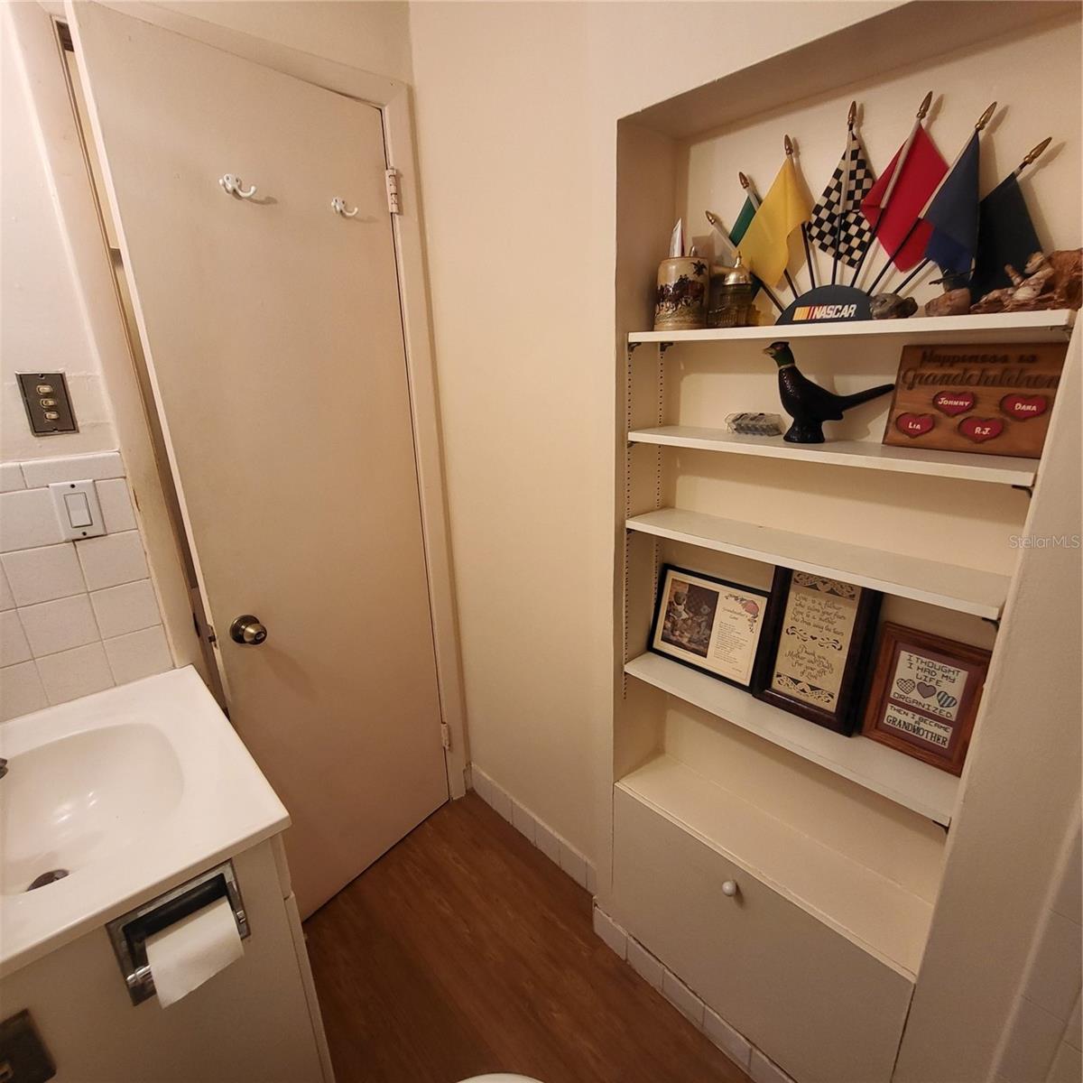 Built in storage
