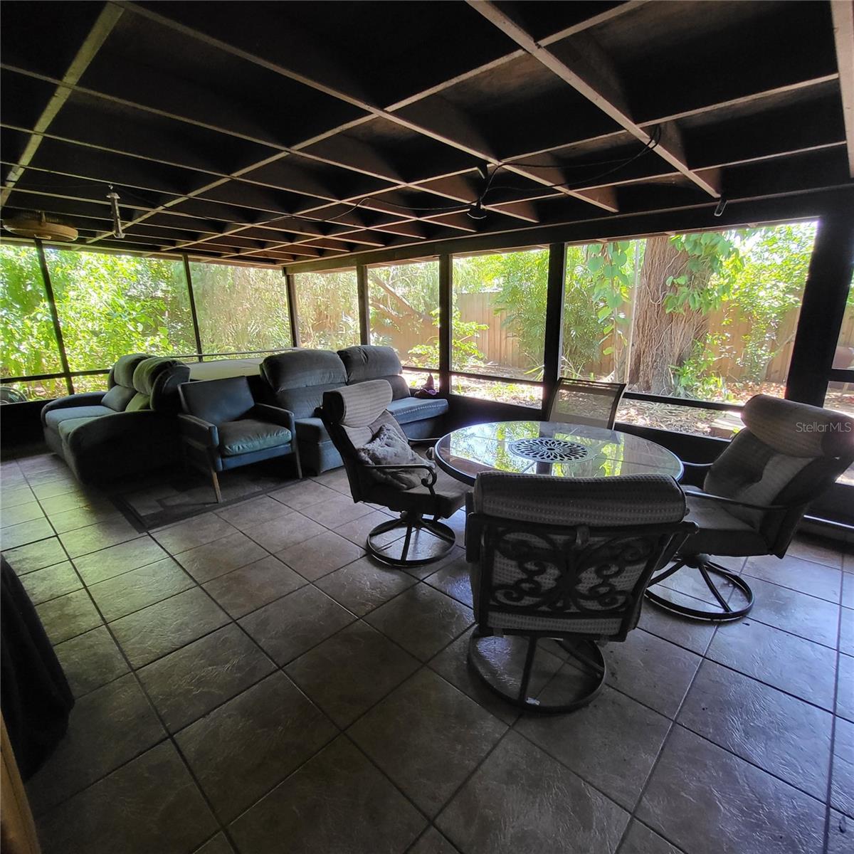 Private fully fenced backyard too!