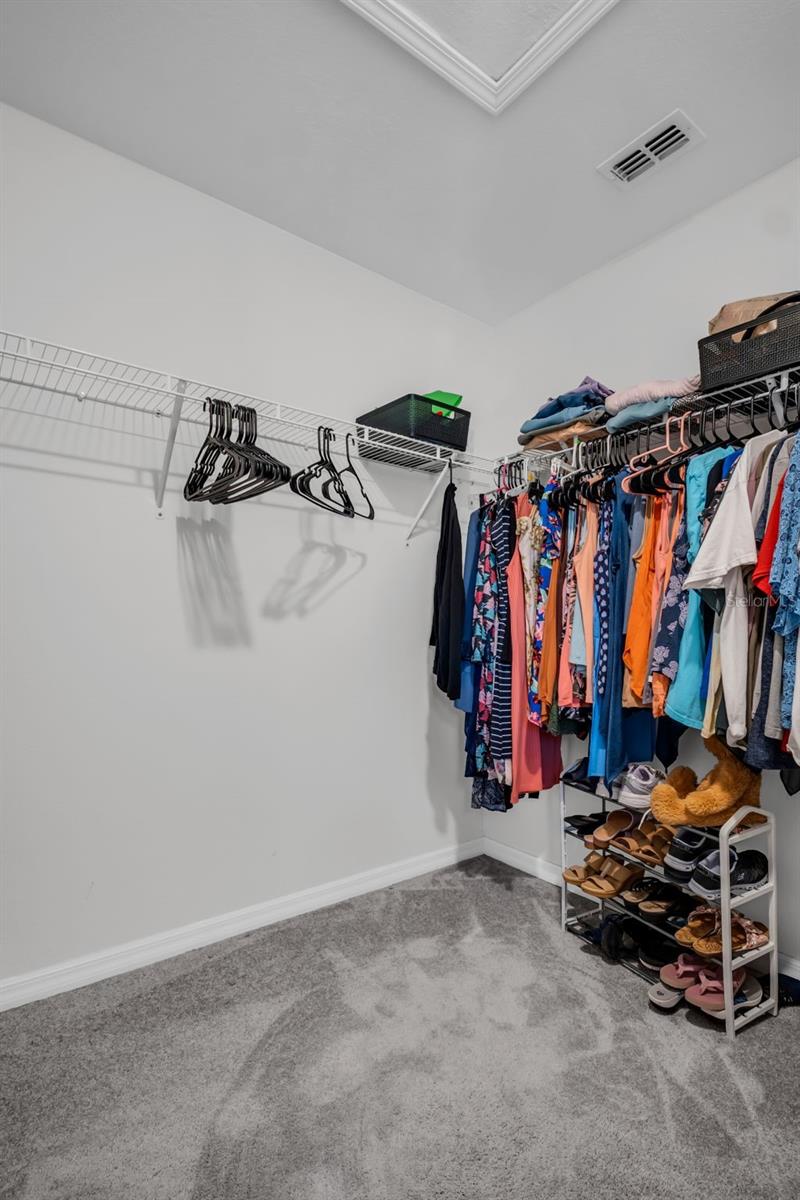 Master closet