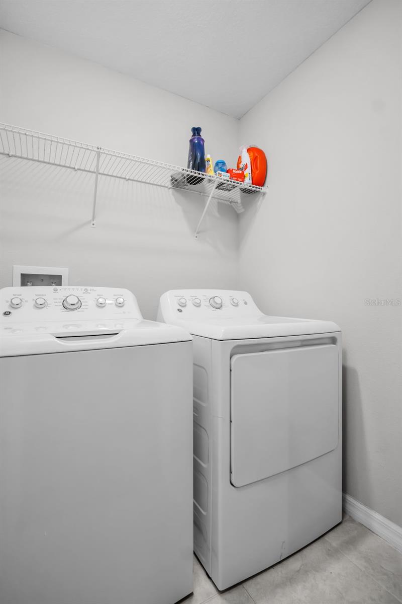 Upstairs laundry