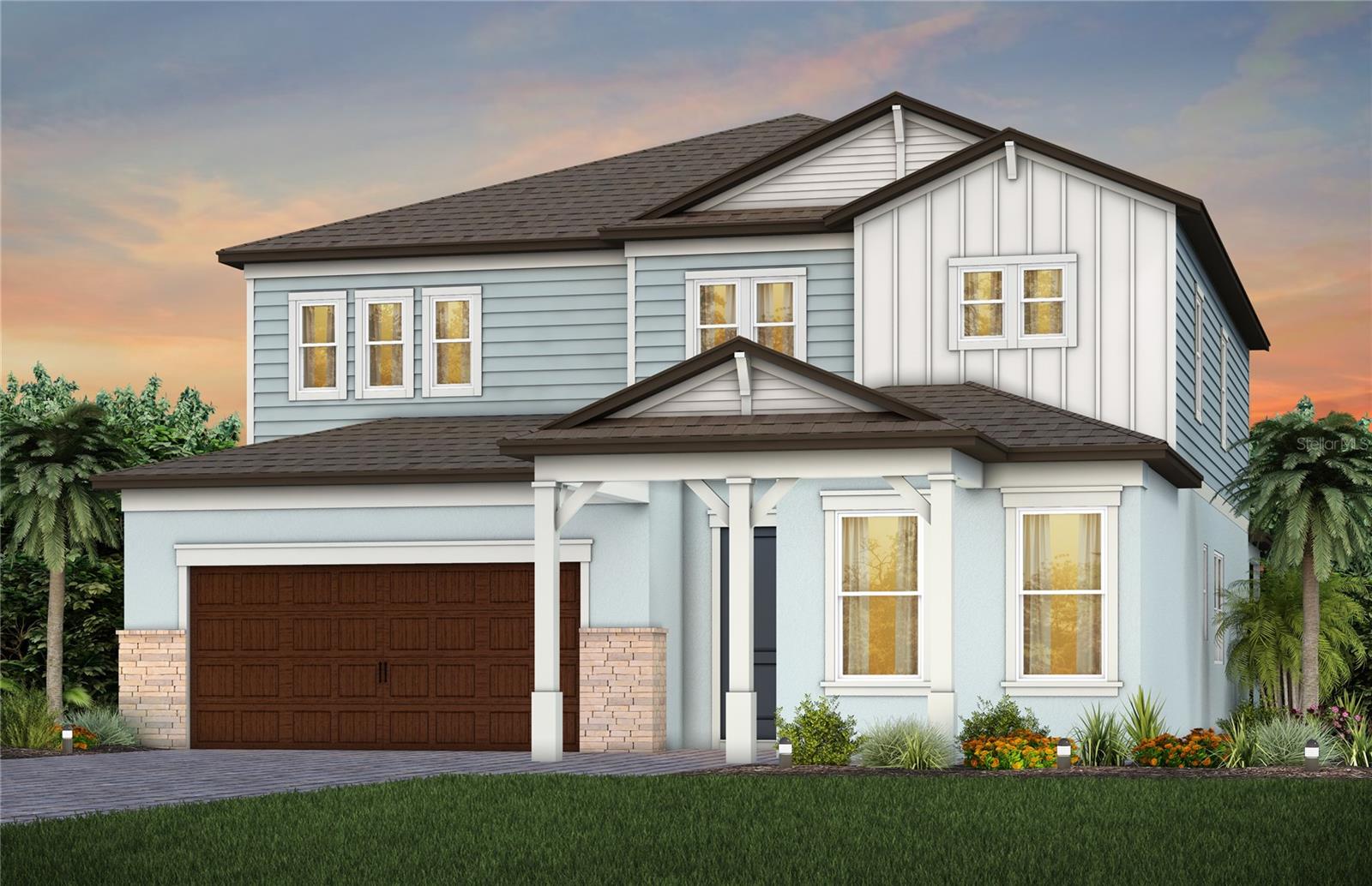 Exterior Rendering, Elevation CO2