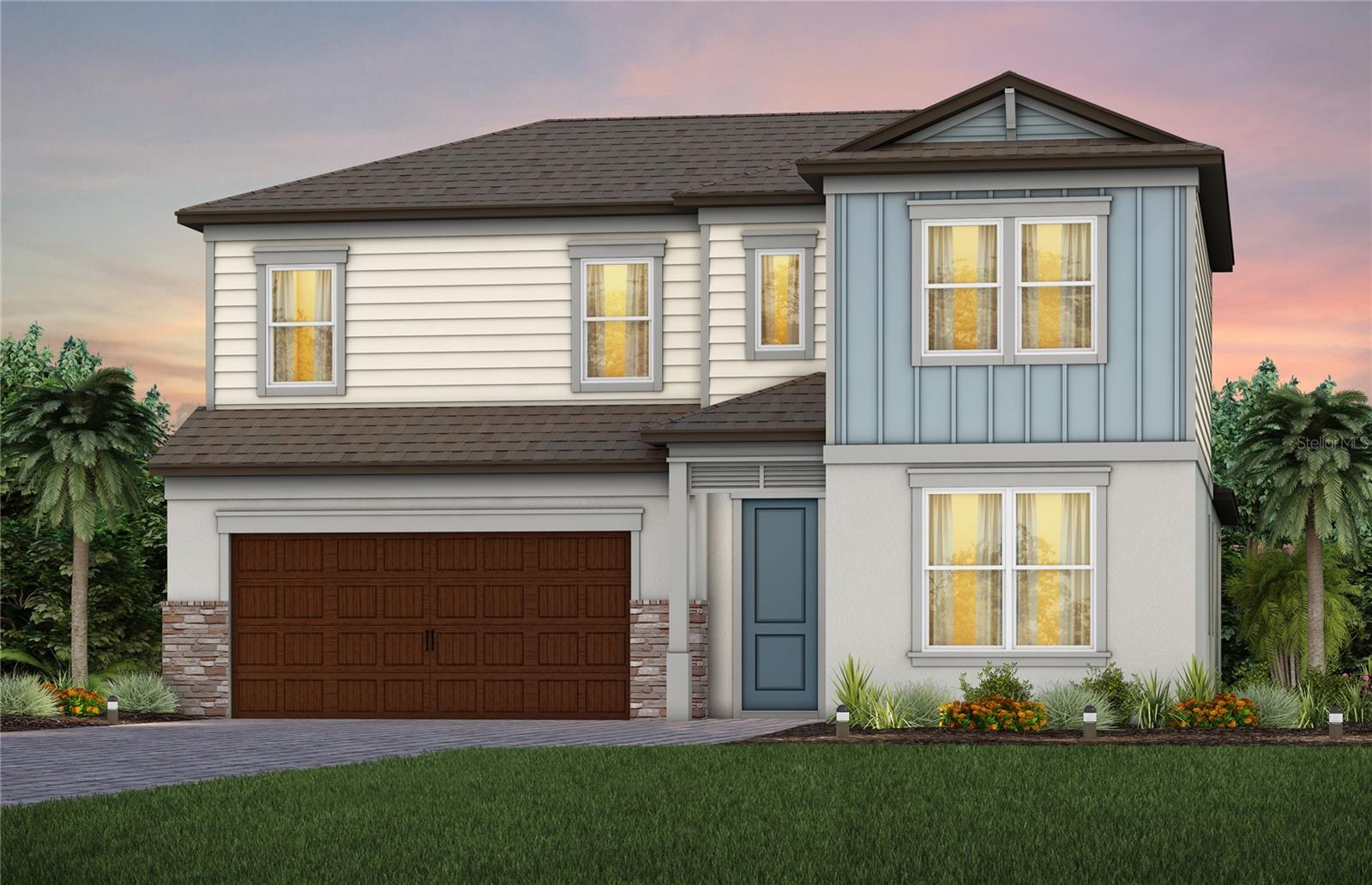 Exterior Rendering, Elevation CO1