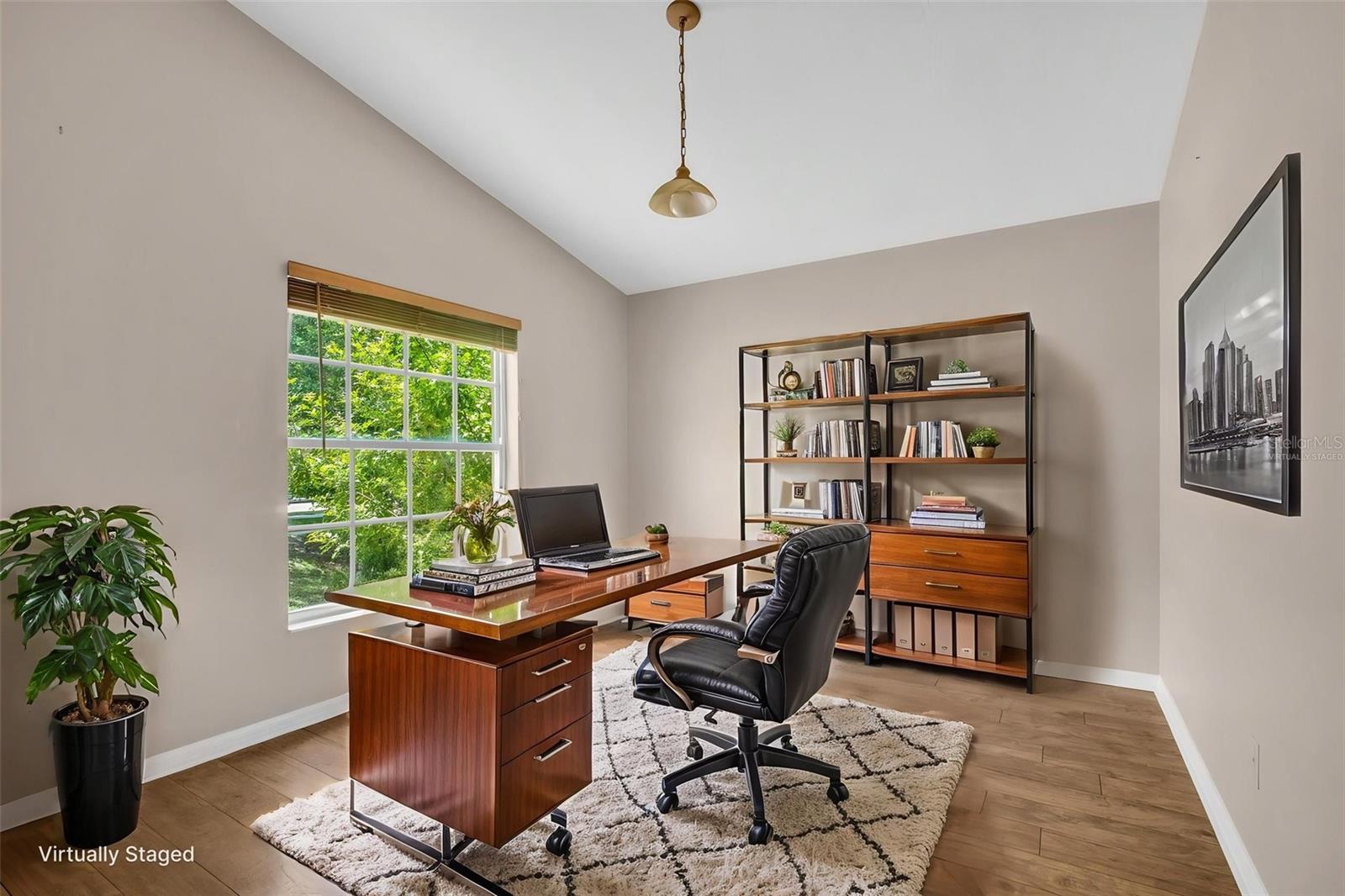 Bedroom 3/den virtually staged
