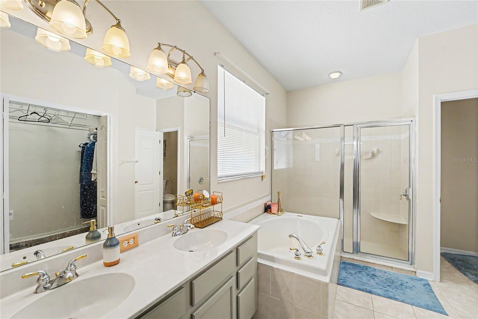 Master bathroom