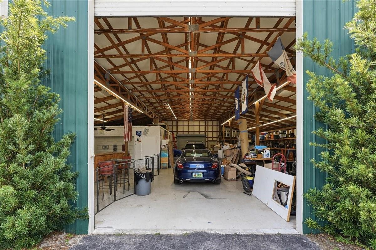 14' Center Door for RV, boat, etc. RV hookups