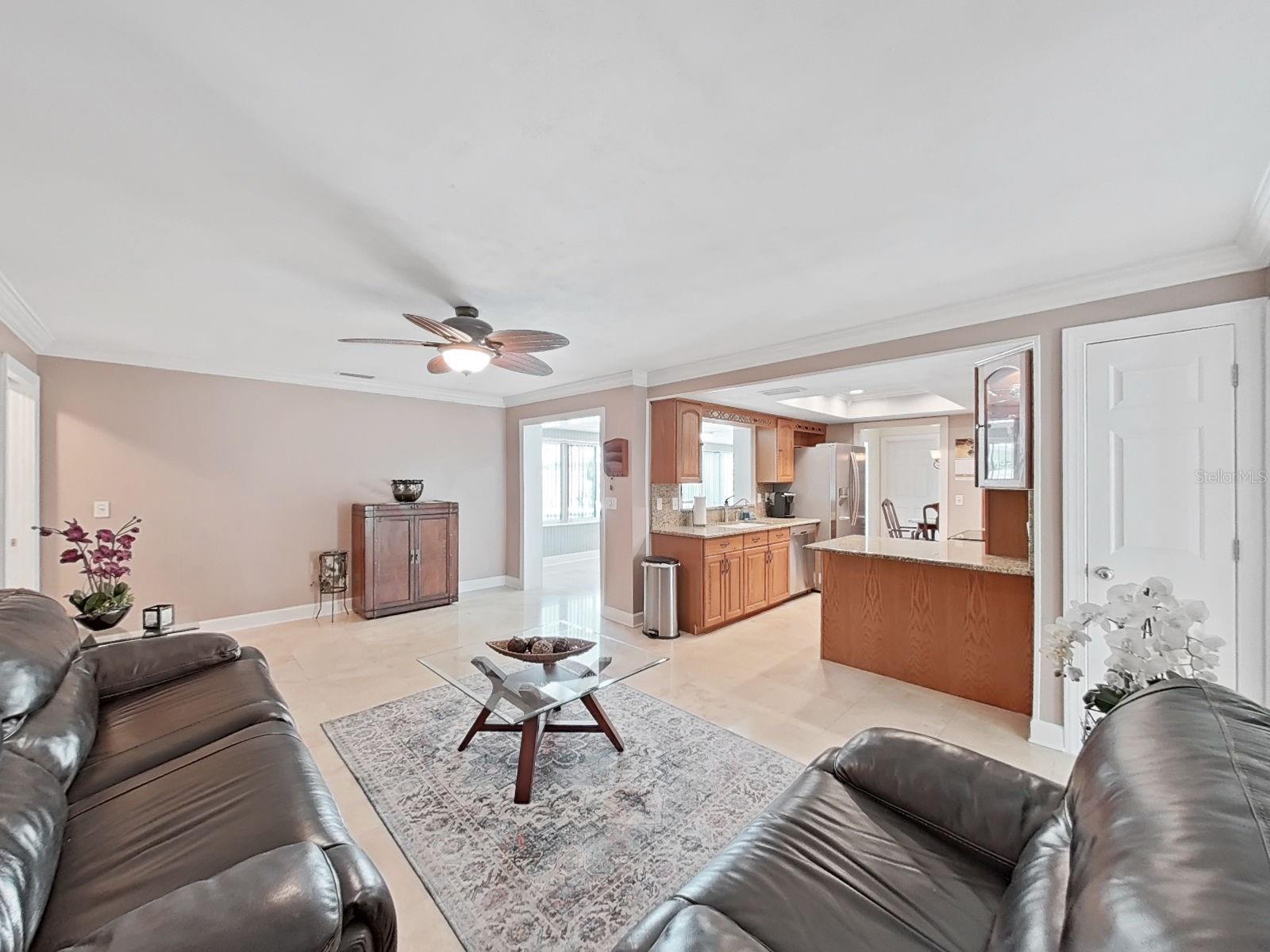 excellent flow in this home