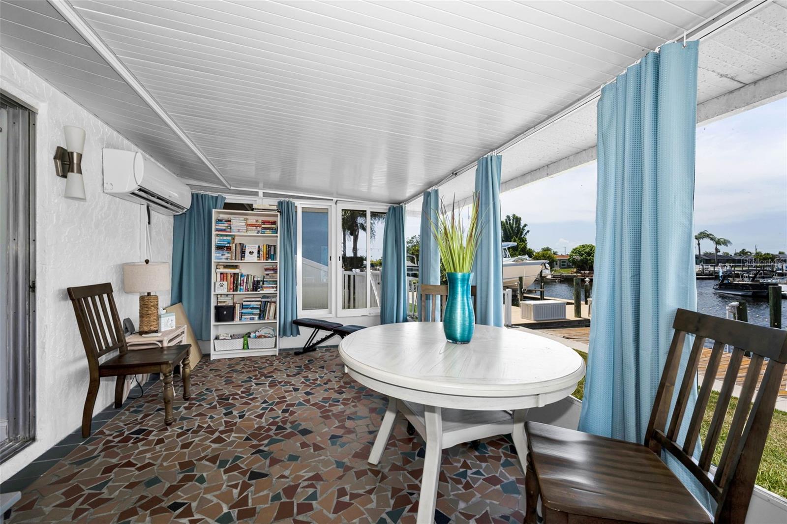 Enclosed porch