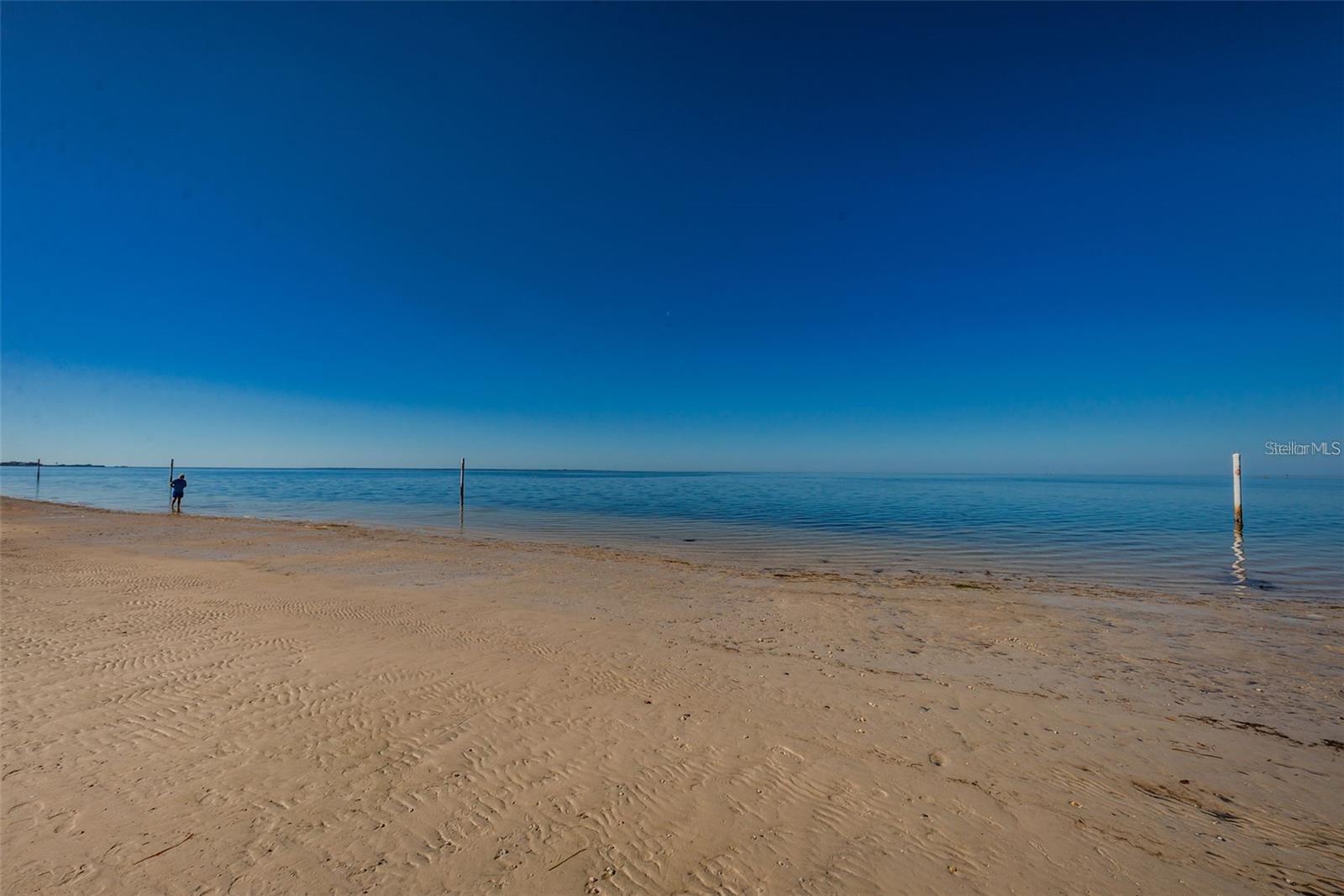 private beach