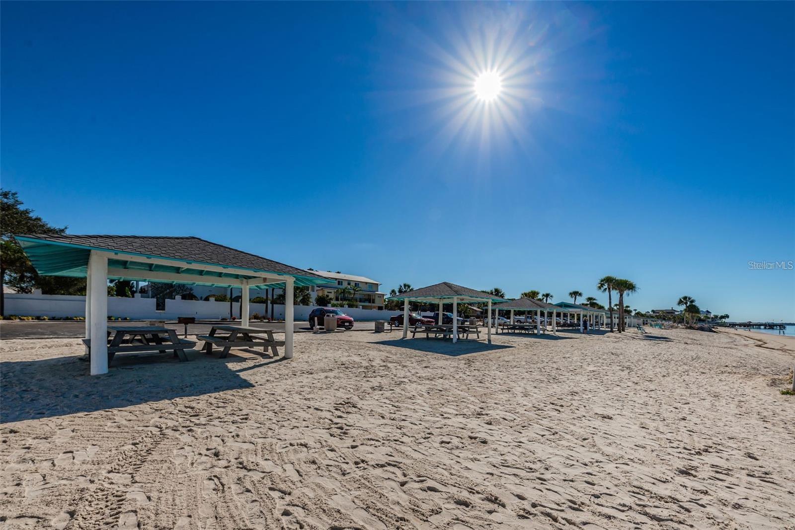 private beach