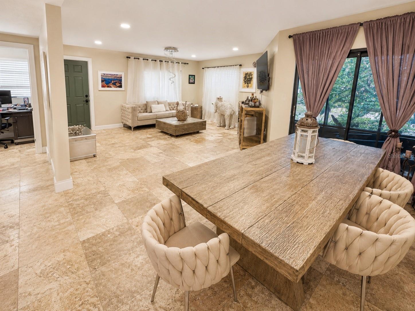 Living-Dining views