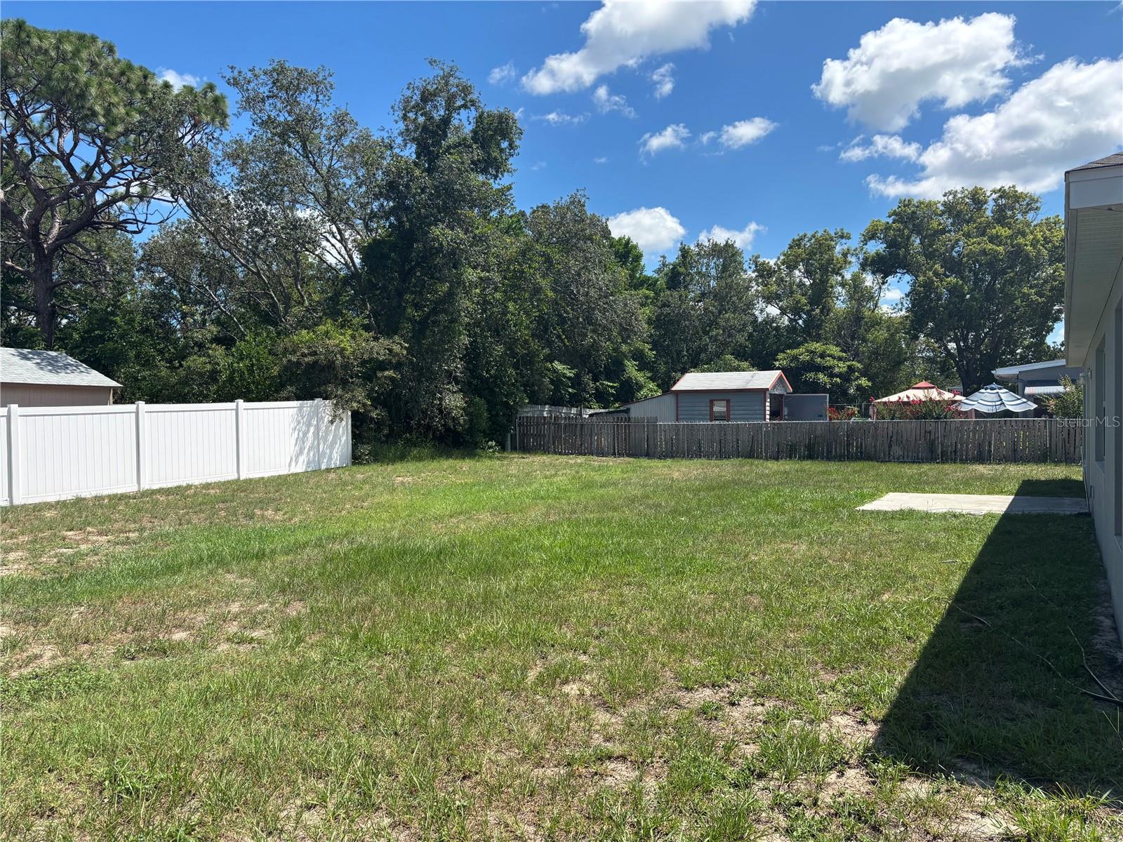 Huge Backyard