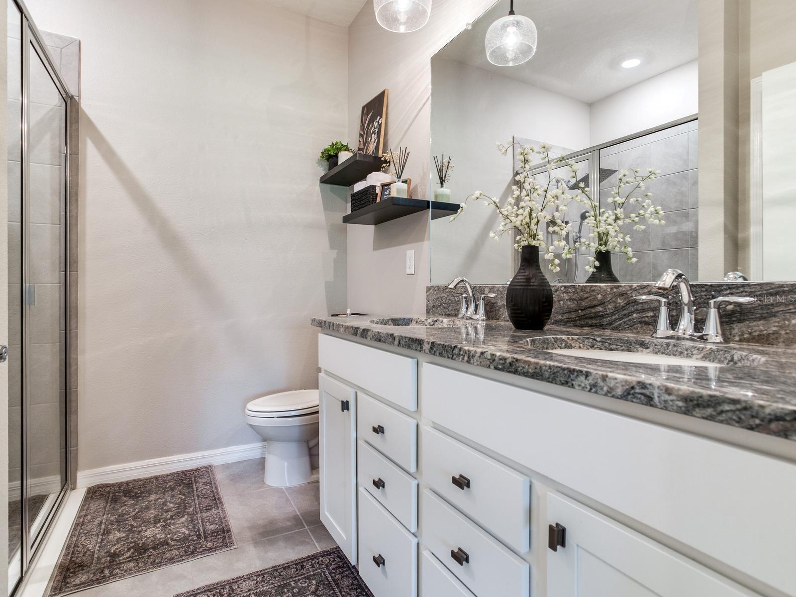 En suite bathroom