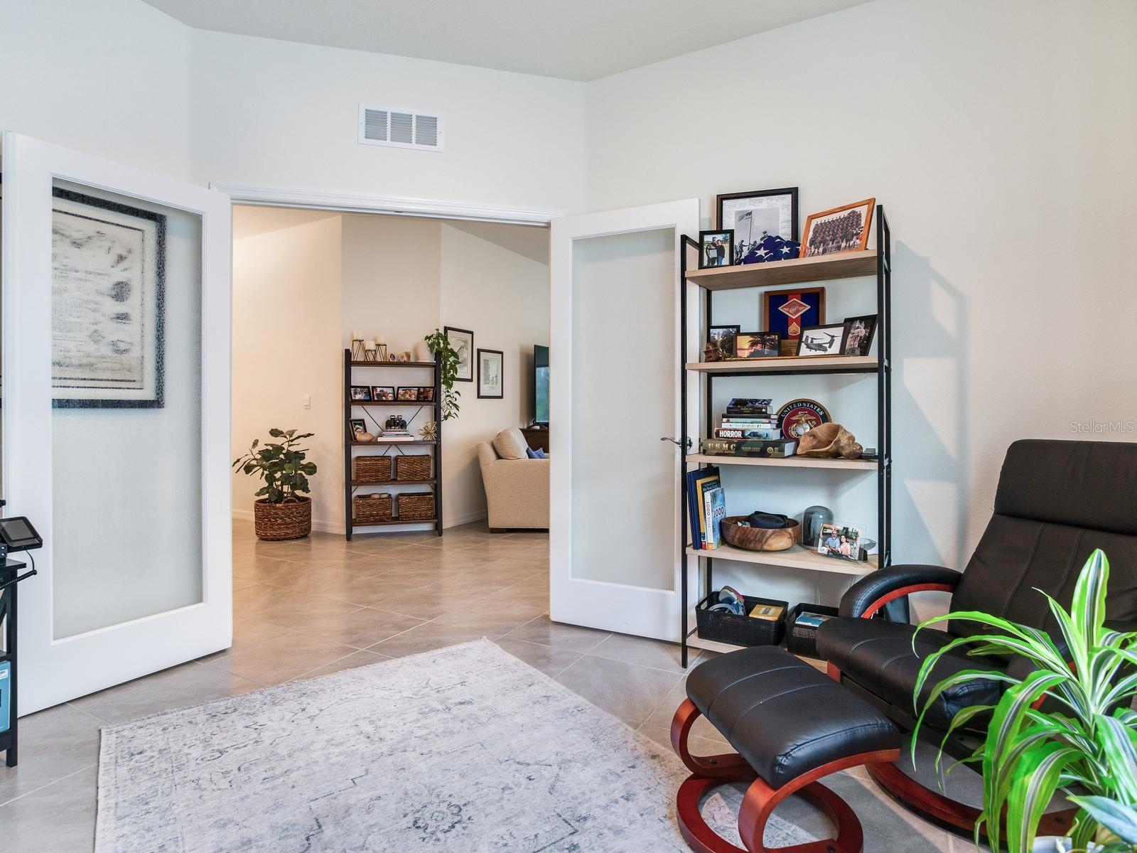 Looking out from 3rd bedroom
