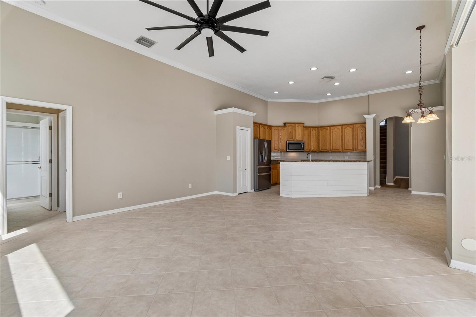 Family room / kitchen
