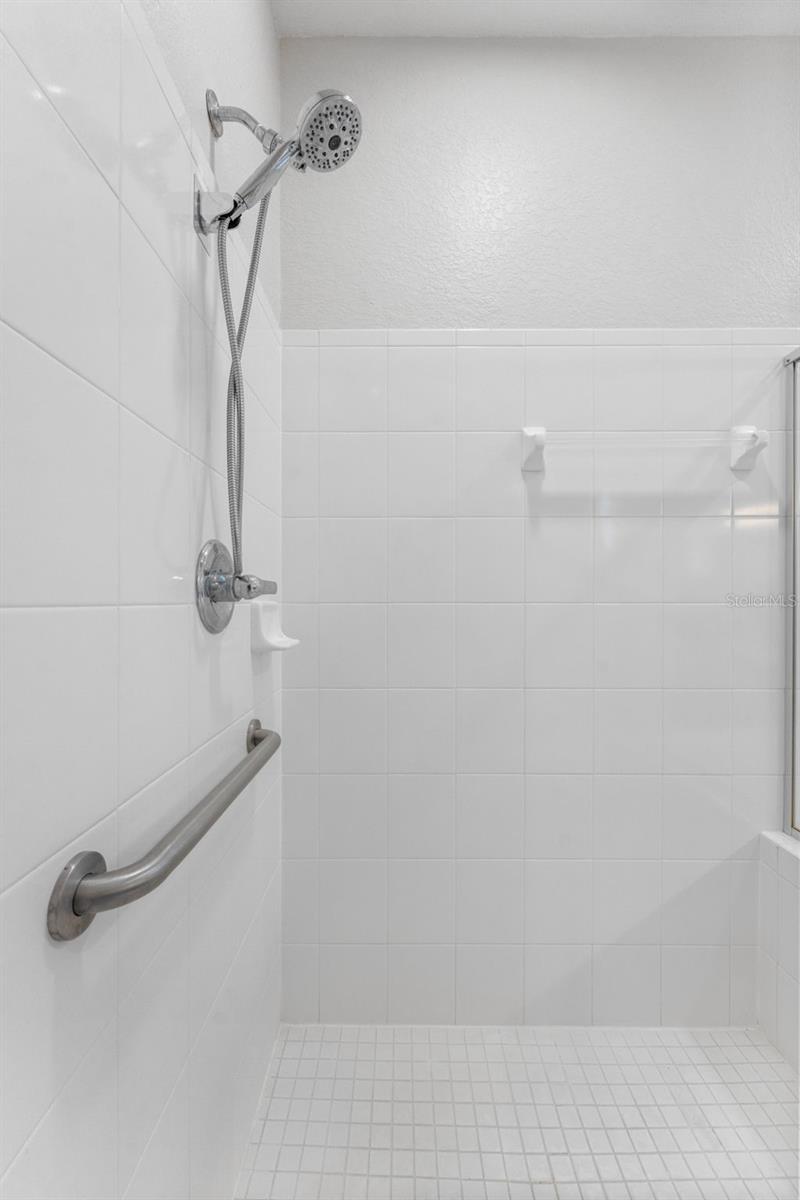 Primary Bath - walk in shower