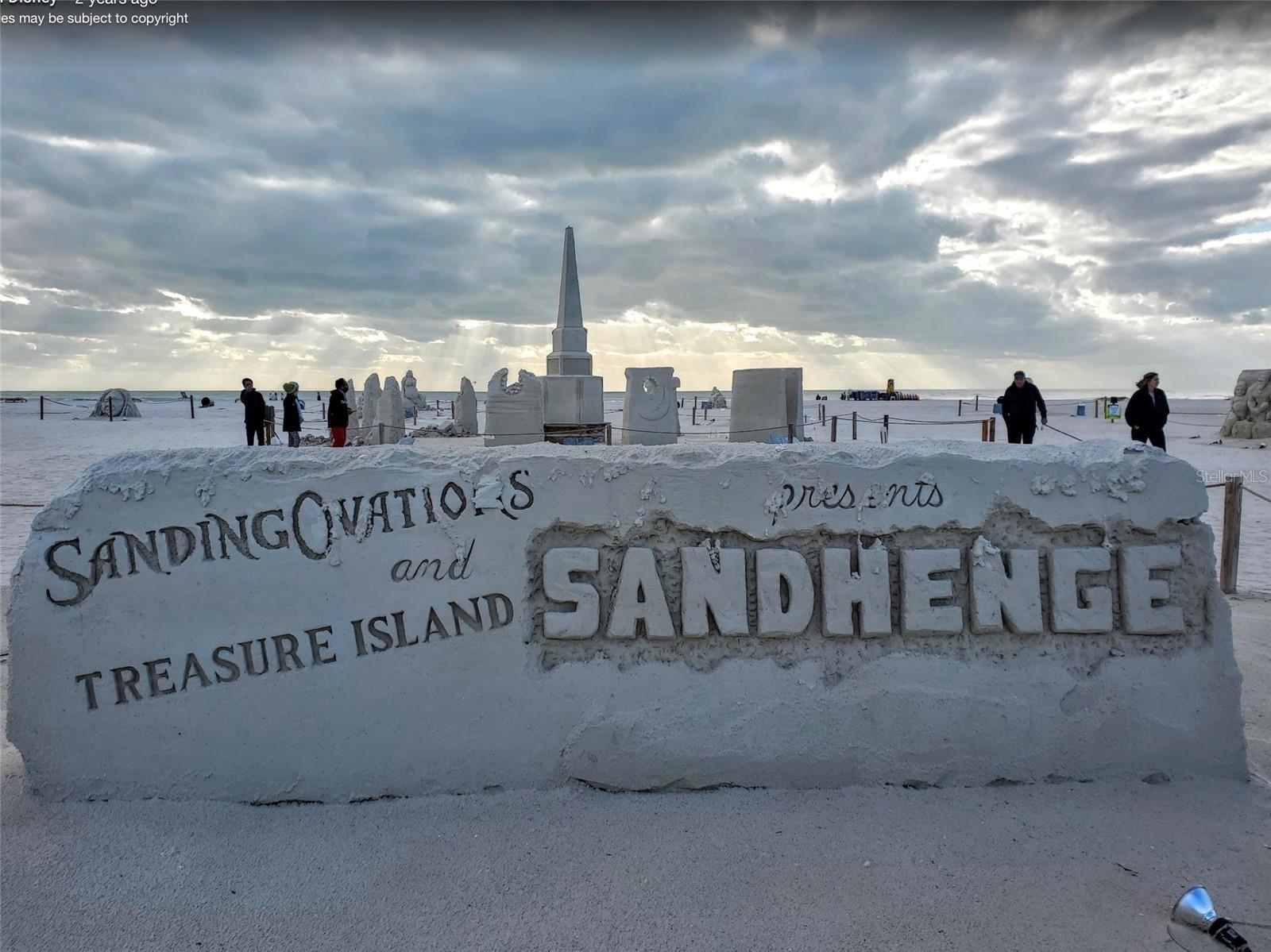Annual sand festival