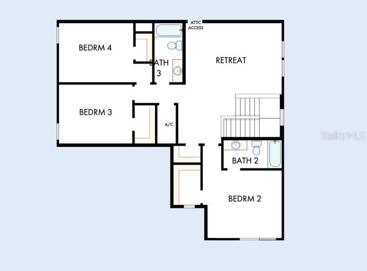Floor Plan Second Floor