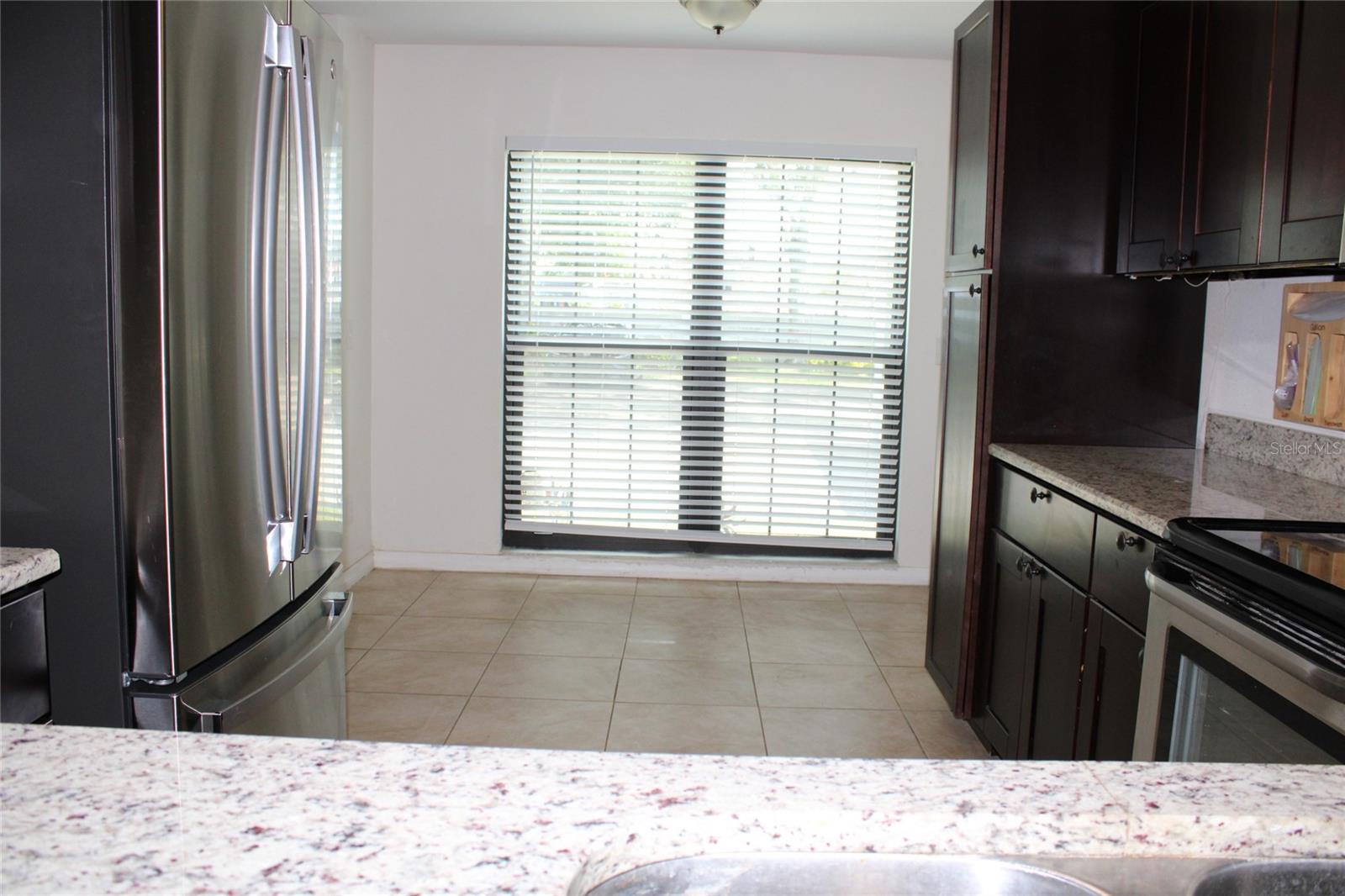 Natural light into the kitchen