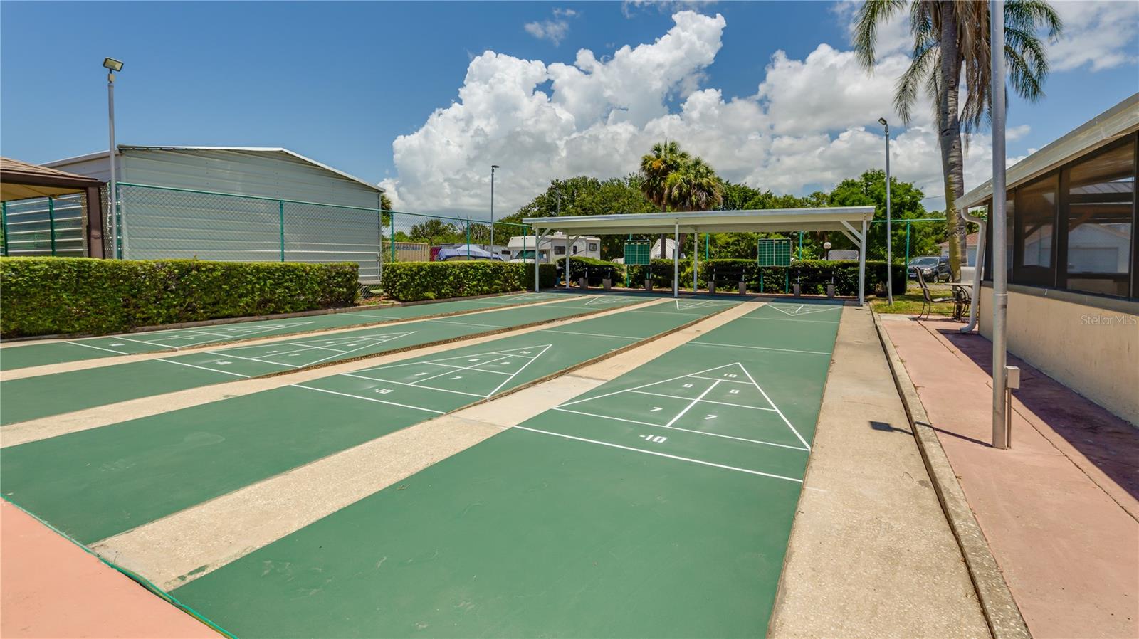 SHUFFLEBOARD COURTS