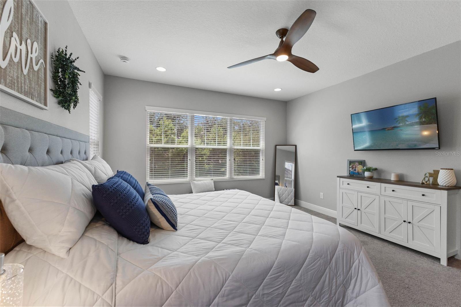 Spacious Primary Bedroom