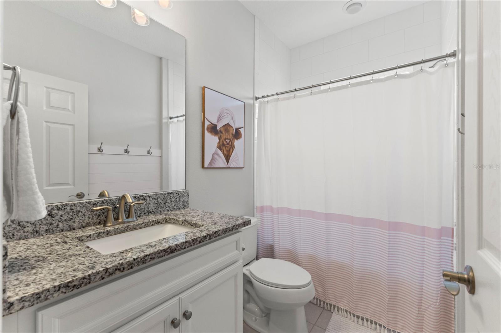 Hall Bathroom next to Bedroom 5