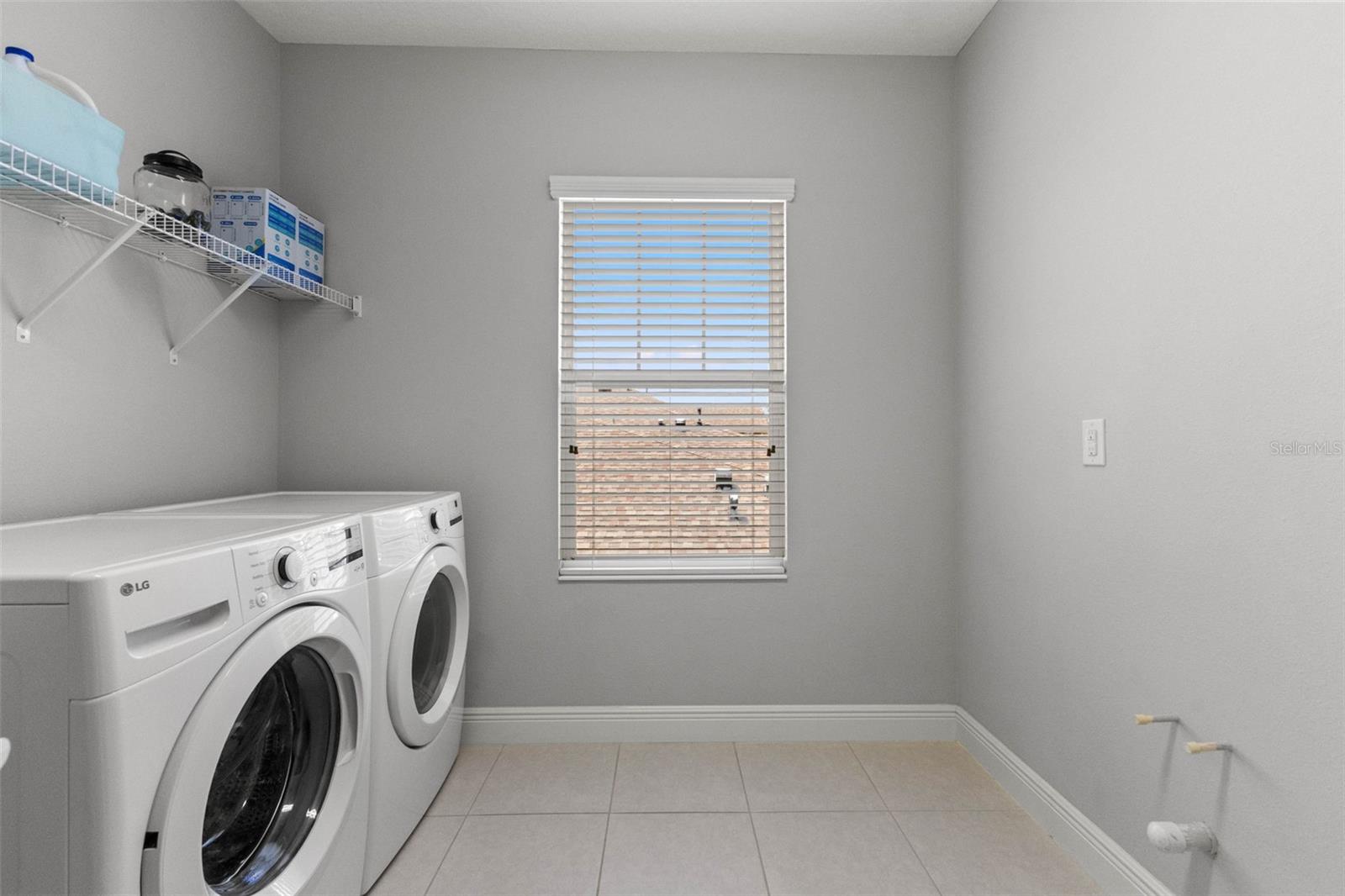 Large Laundry upstairs