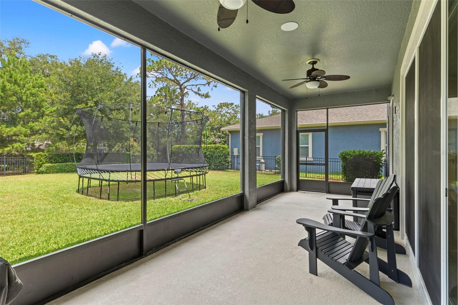 Screened Back porch