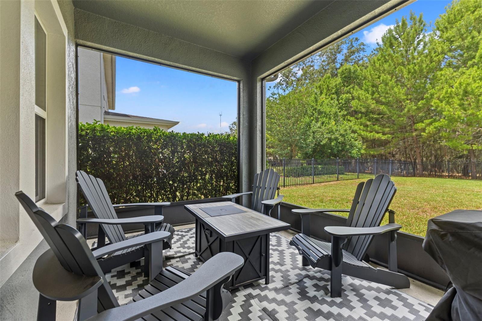 Screened Back porch
