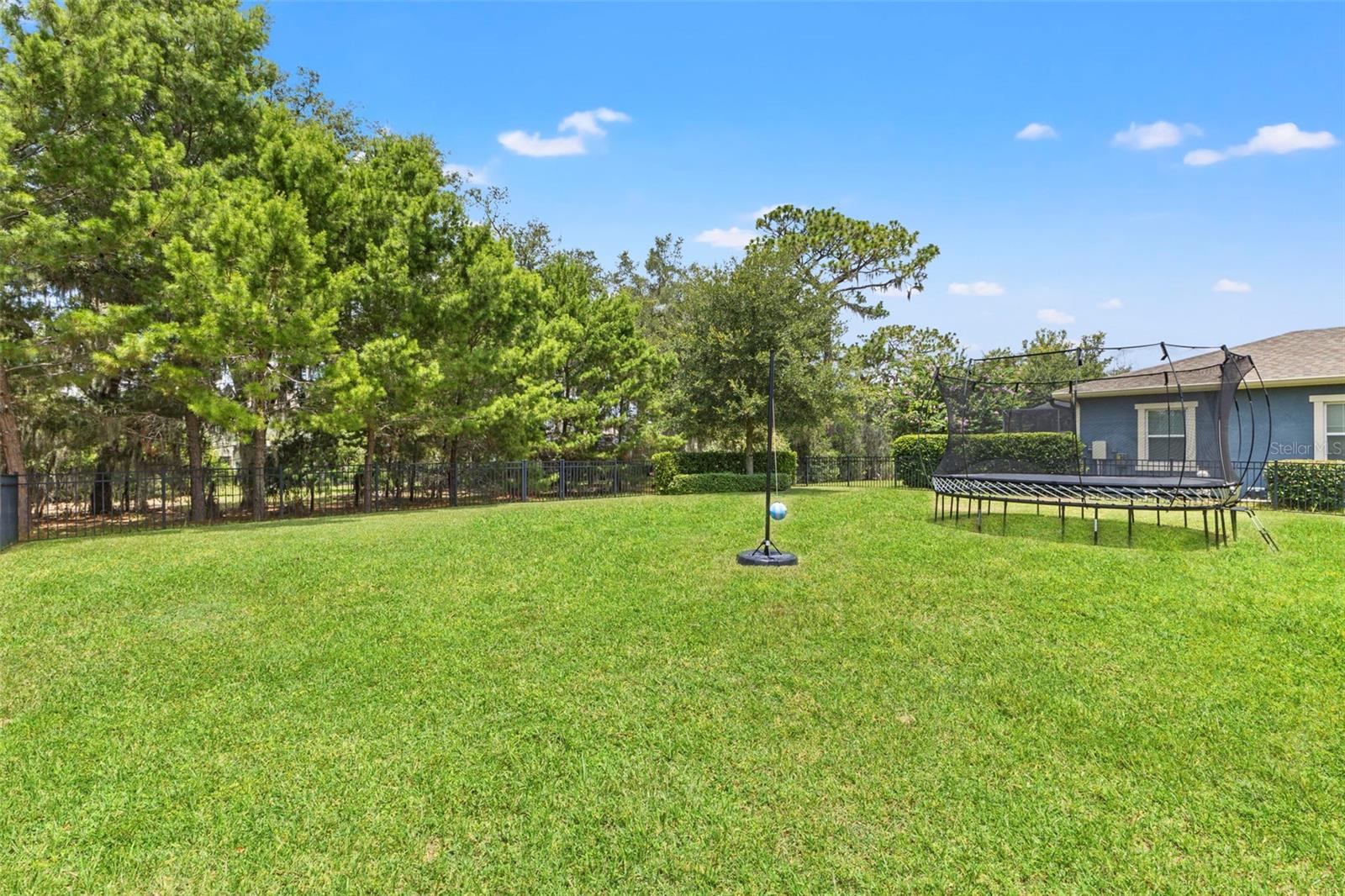 Oversized backyard with plenty of room!