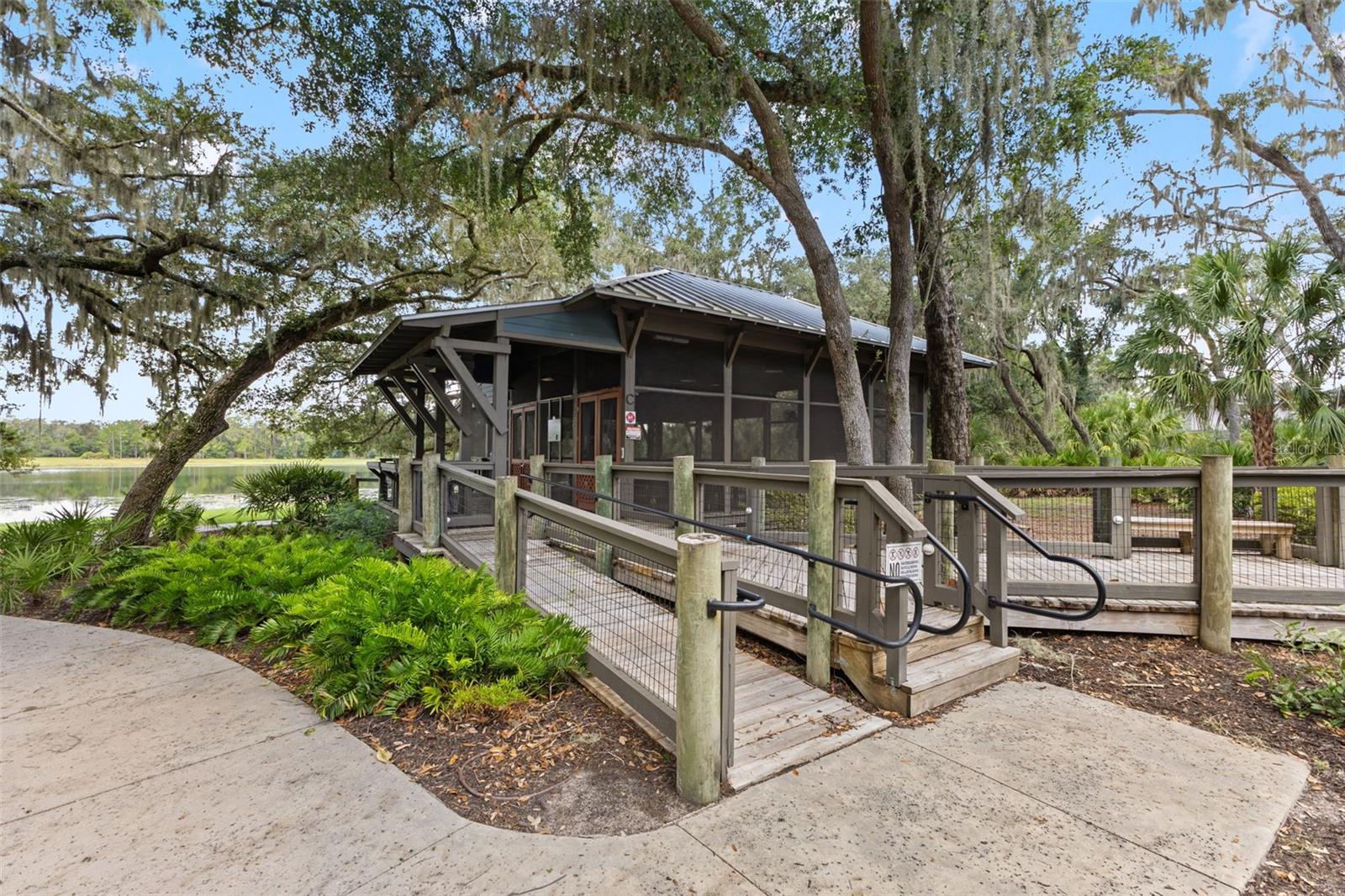 Lake House with gathering space