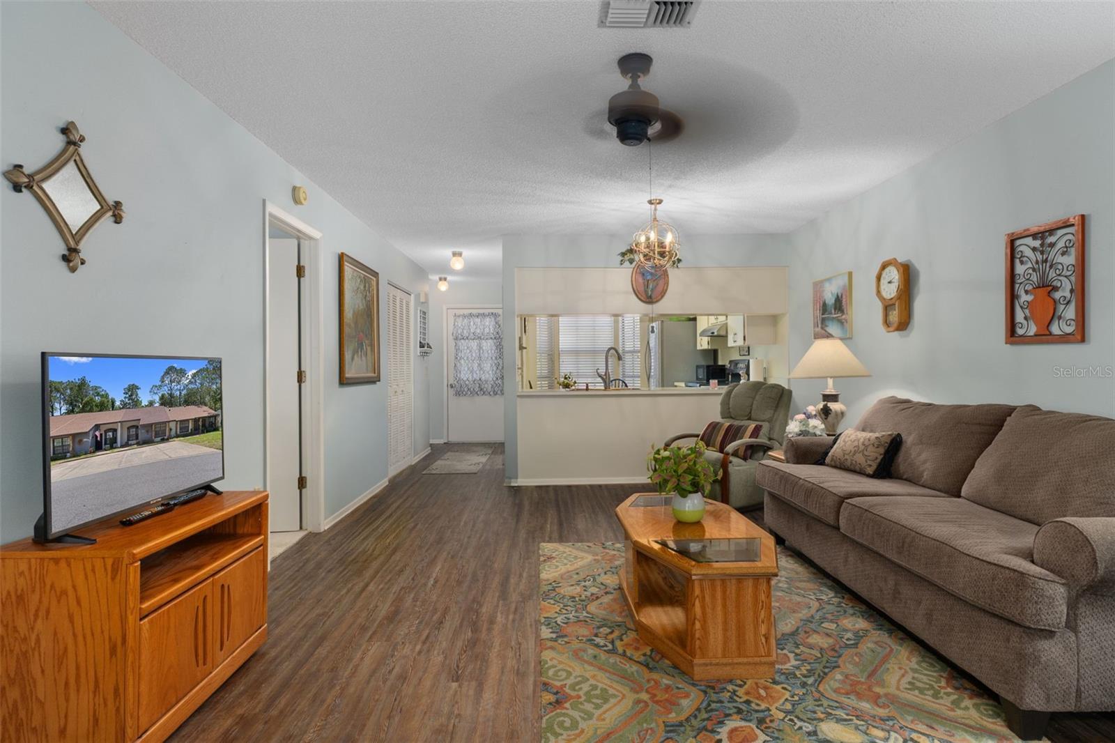 Living Room & Entry Hall