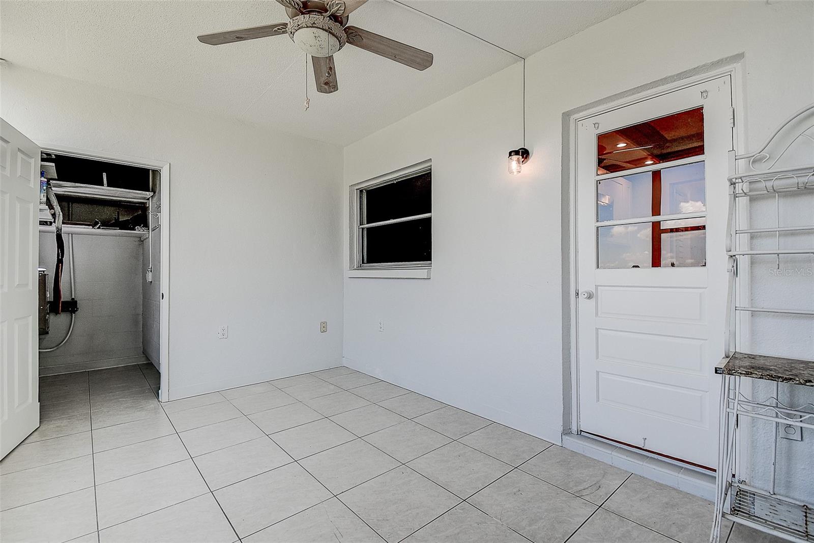 Florida Room w/ Storage Closet