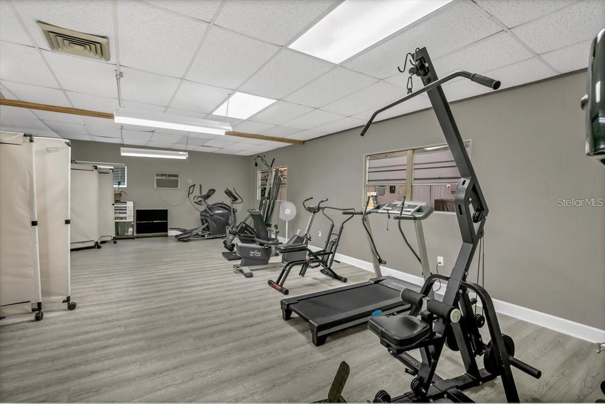 Clubhouse Work Out Room