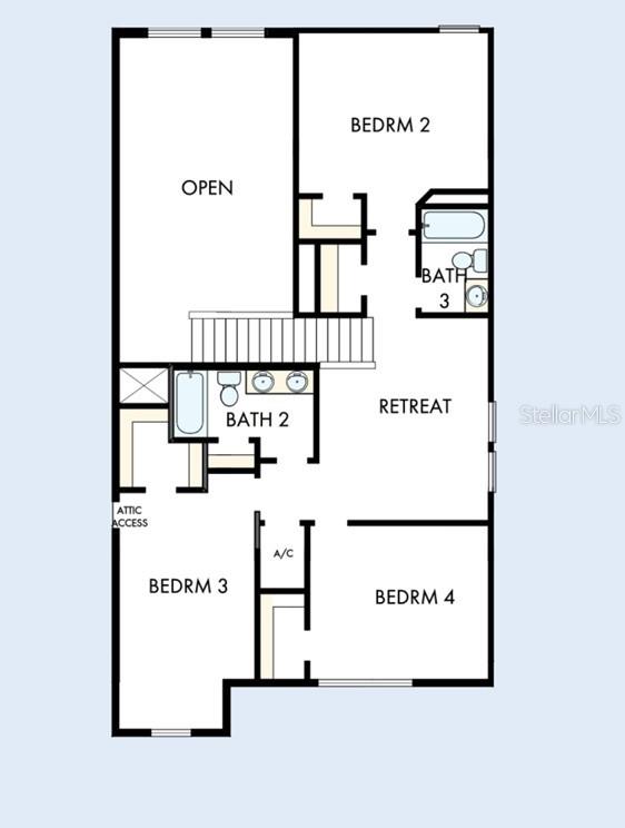 Floor Plan Second Floor