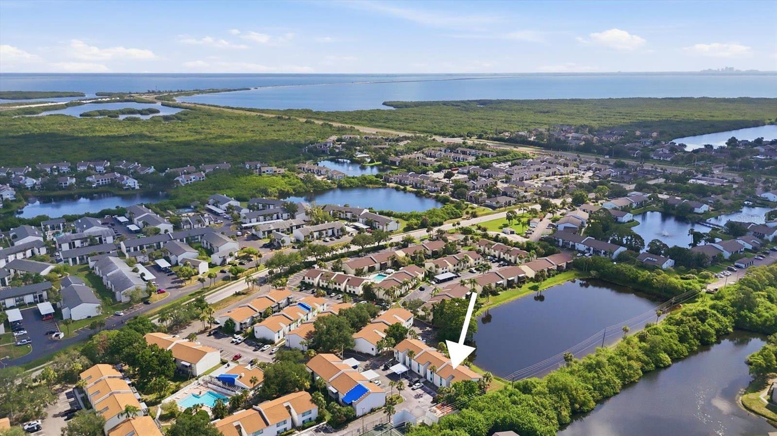 Aerial view of bldg #15