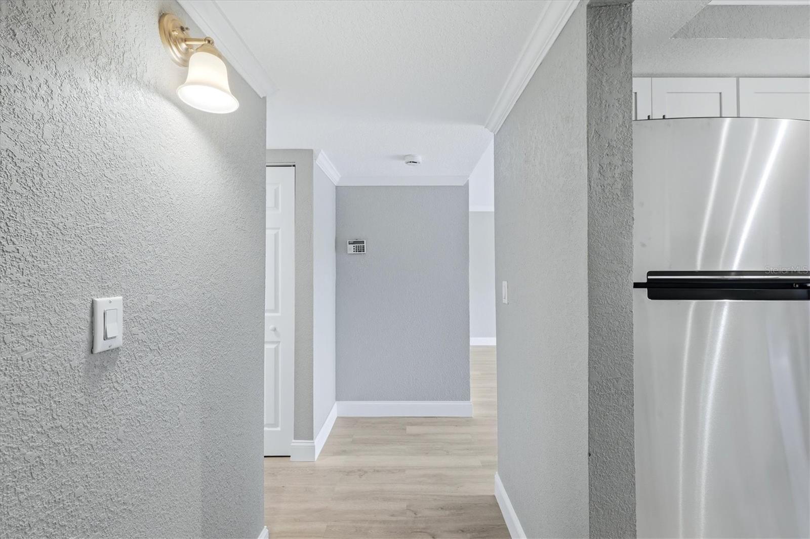 Front interior entrance