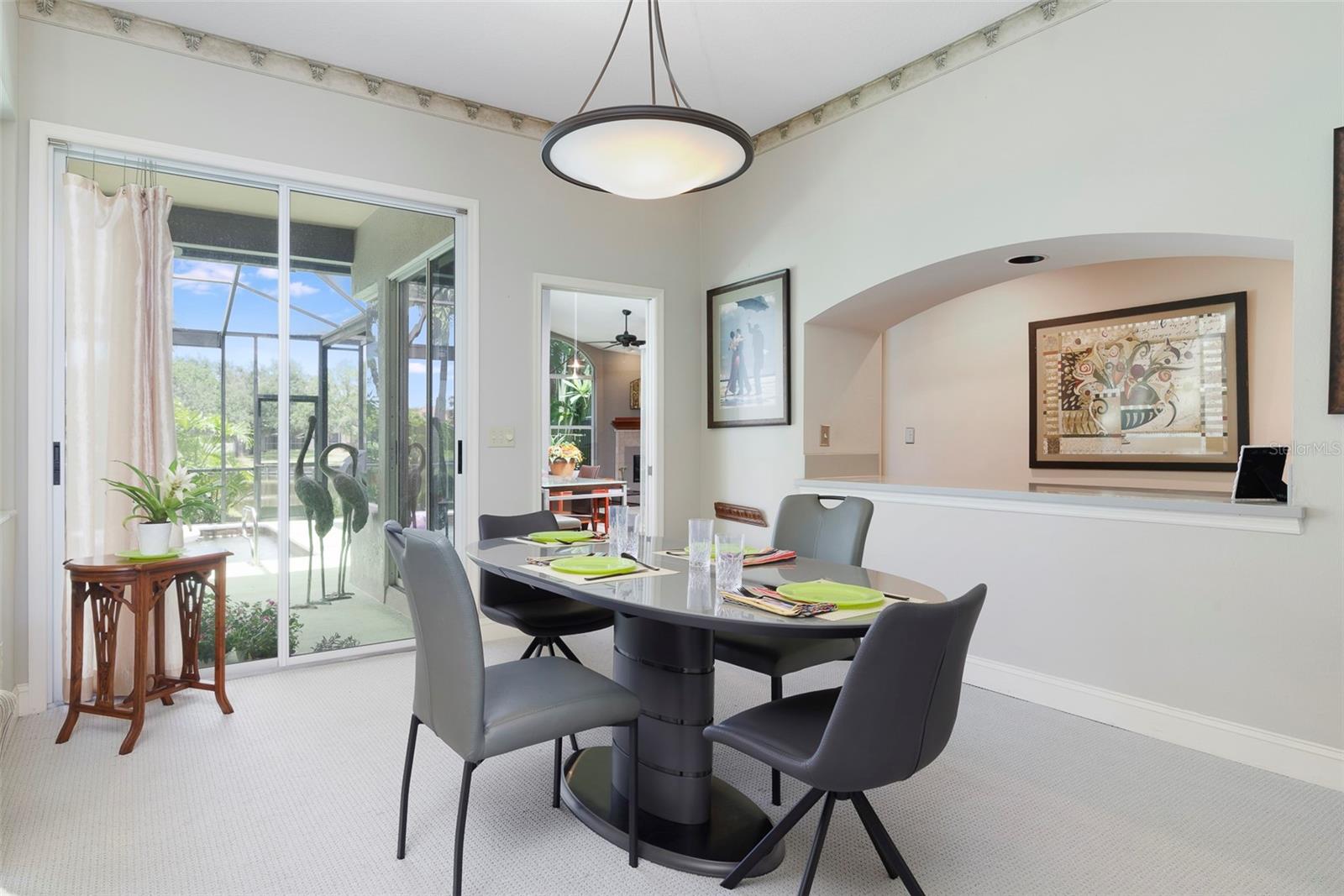 Dining Room, Lake Views