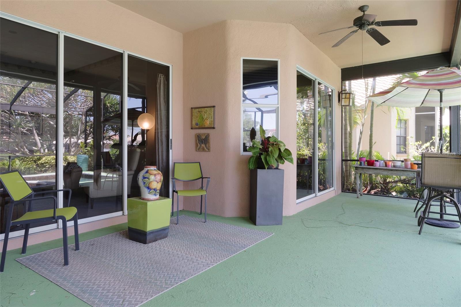 Large Lanai in Pool Area