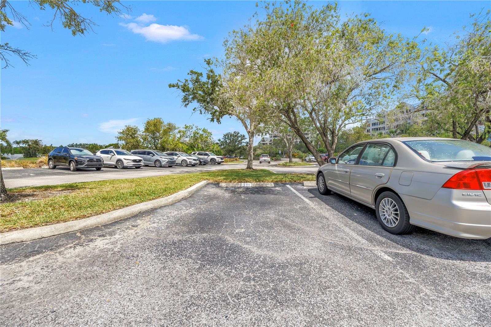assigned parking space