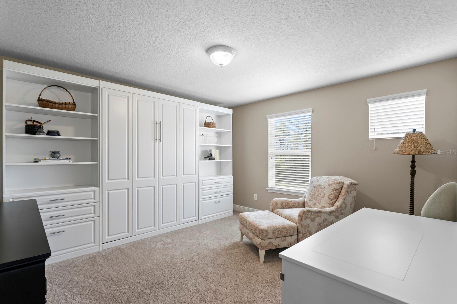 3rd bedroom with built-in Murphy bed