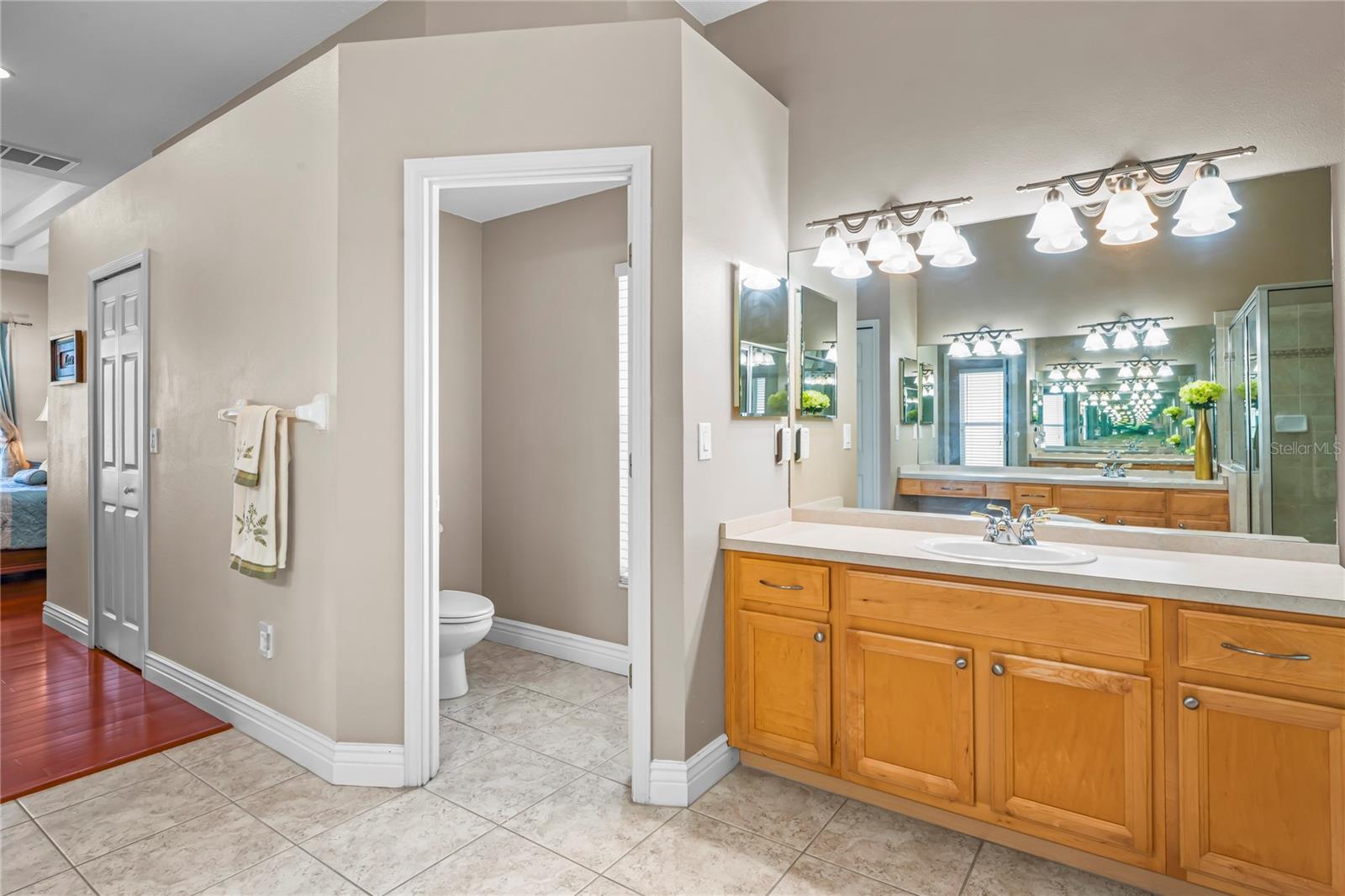 Primary Bath with Water Closet