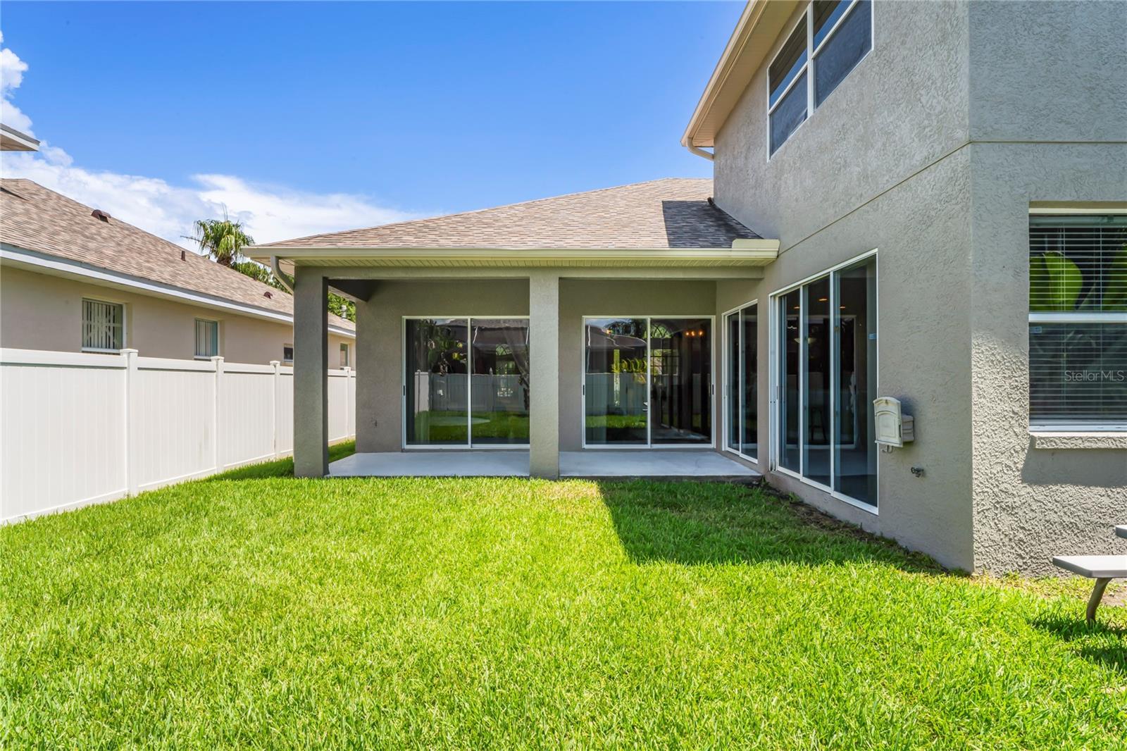 Backyard- plenty of room for a pool