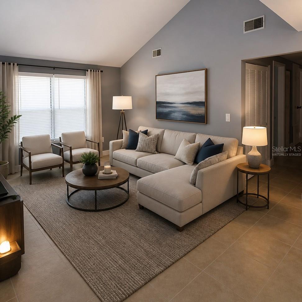 Great Room - Virtually Staged