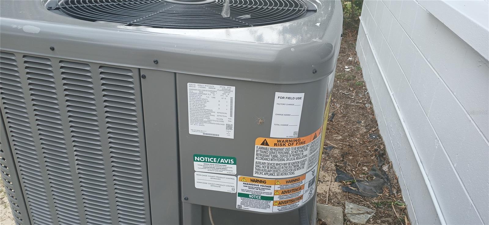 Newer AC 2 years ago.